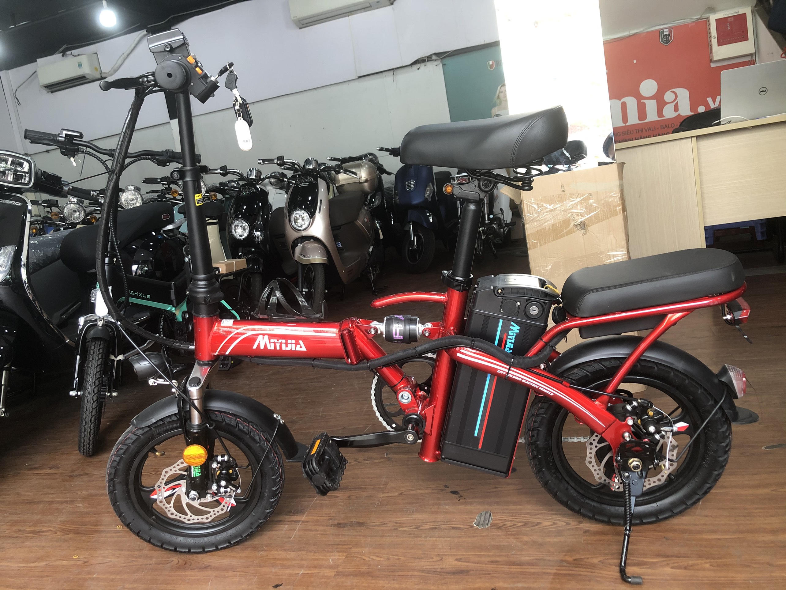 Xe Đạp Điện Gấp MiYiJiA Japan Xe Đạp Điện Gấp MiYiJiA Japan