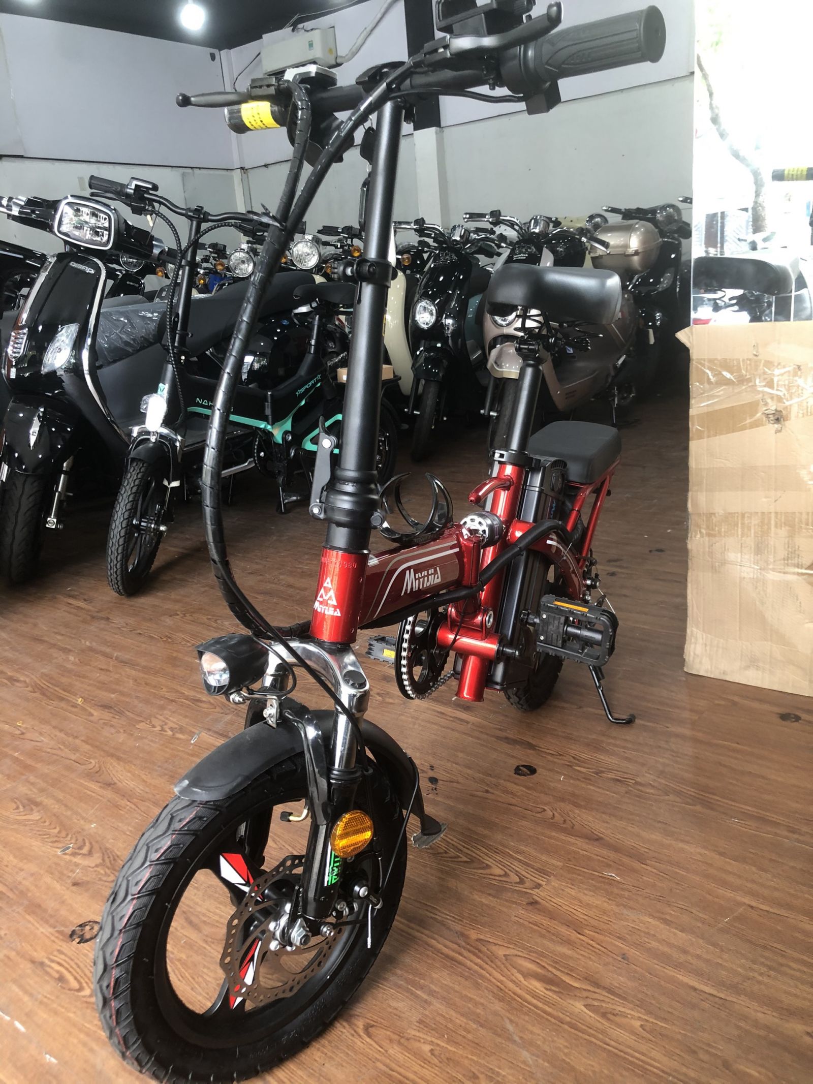 Xe Đạp Điện Gấp MiYiJiA Japan Xe Đạp Điện Gấp MiYiJiA Japan