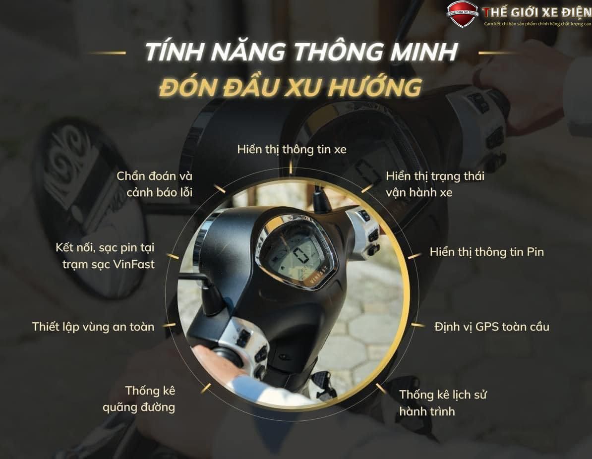 Tính năng thông minh của Xe Máy Điện VinFast Evo 200 Lite Kèm Pin Tính năng thông minh của Xe Máy Điện VinFast Evo 200 Lite Kèm Pin