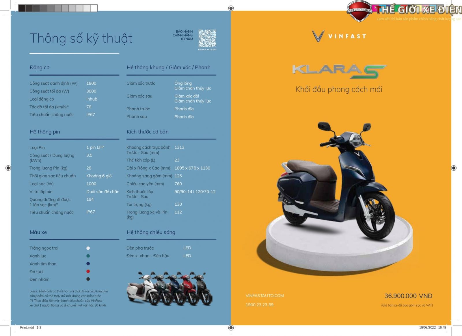 Giới thiệu Lựa chọn địa chỉ mua Xe Máy Điện VinFast Klara S Đã Kèm Pin LFP Giới thiệu Lựa chọn địa chỉ mua Xe Máy Điện VinFast Klara S Đã Kèm Pin LFP