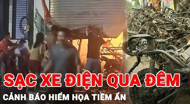 Cảnh báo từ vụ hỏa hoạn ở Hà Tĩnh và hiểm họa sạc xe điện qua đêm Cảnh báo từ vụ hỏa hoạn ở Hà Tĩnh và hiểm họa sạc xe điện qua đêm
