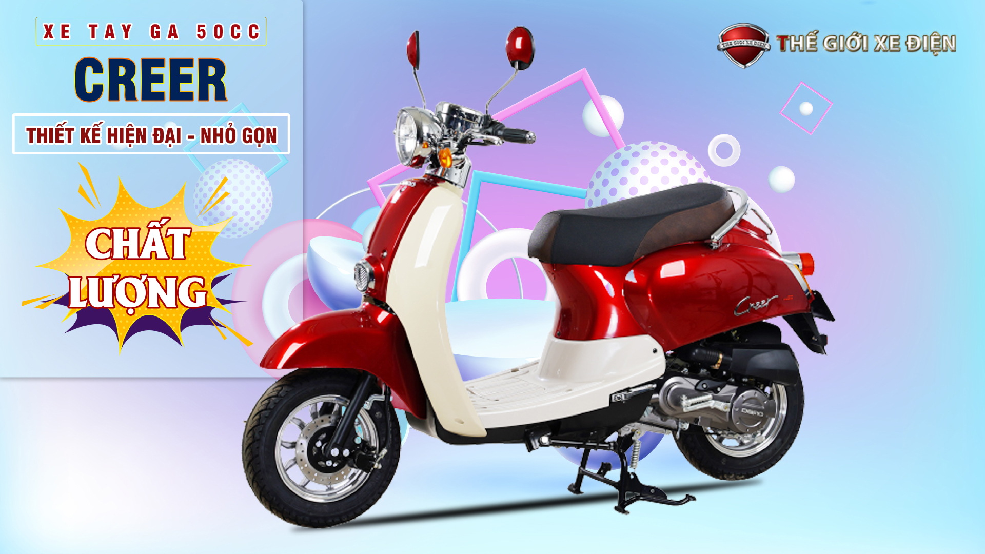 Xe Ga 50cc Dibao Creer 2023 Phanh Đĩa Xe Ga 50cc Dibao Creer 2023 Phanh Đĩa