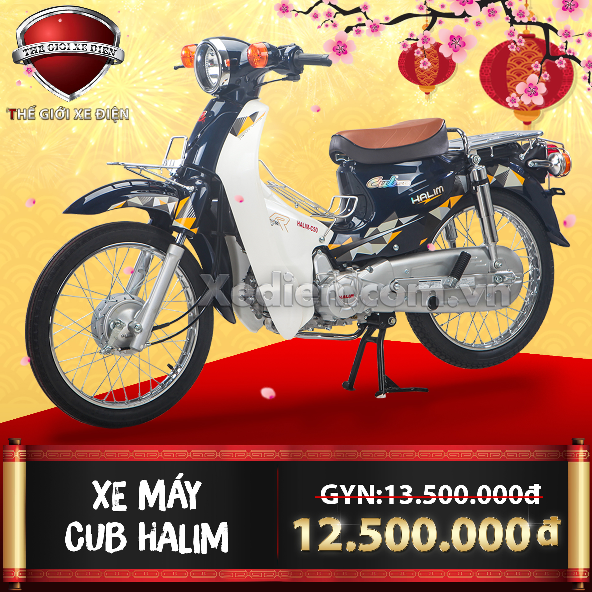 Xe Cub Halim 50cc Xe Cub Halim 50cc