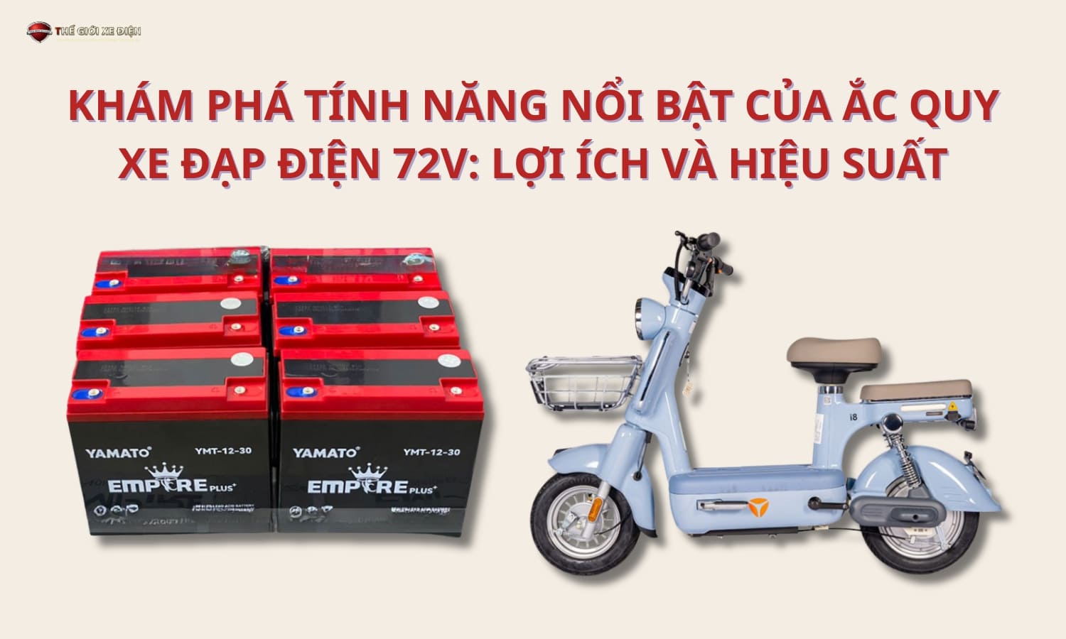 Khám Phá Tính Năng Nổi Bật Của Ắc Quy Xe Đạp Điện 72V: Lợi Ích Và Hiệu Suất Khám Phá Tính Năng Nổi Bật Của Ắc Quy Xe Đạp Điện 72V: Lợi Ích Và Hiệu Suất
