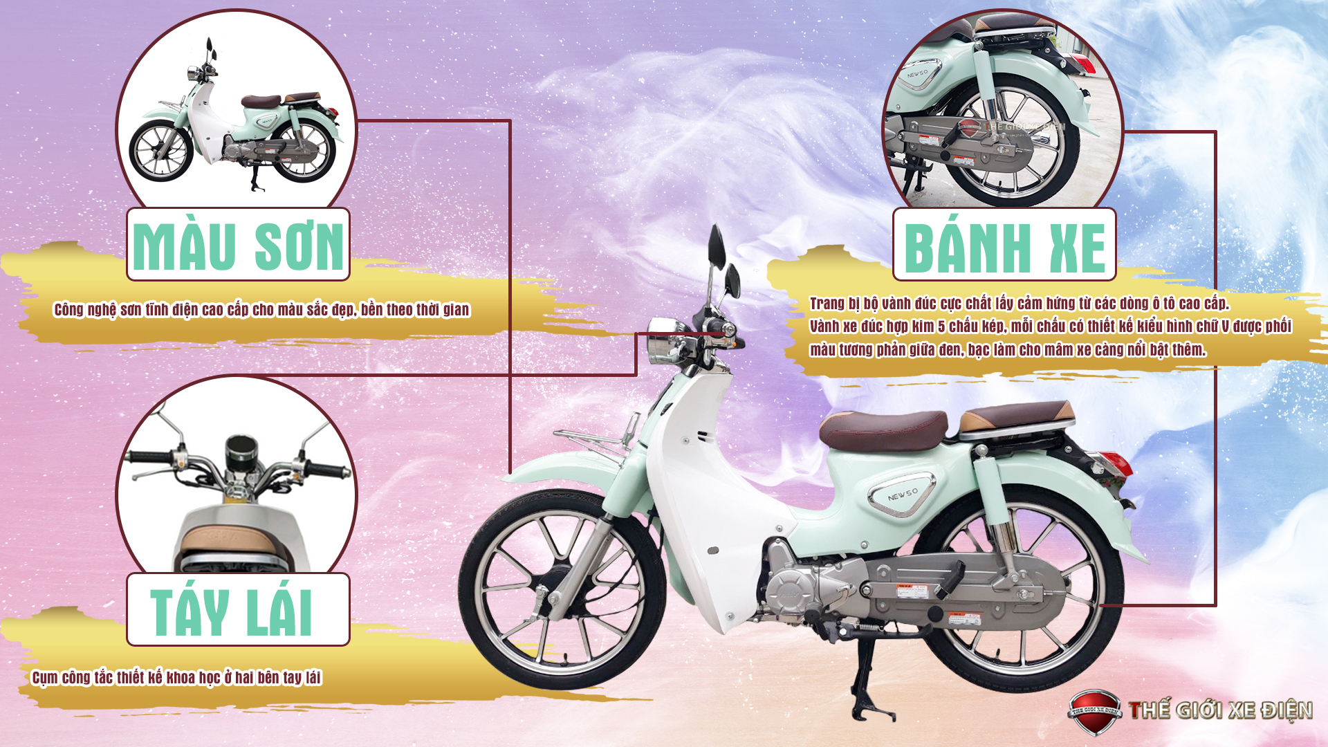 Cub New Ally Vành Đúc: Đẹp từng đường nét, cá tính ngút ngàn Cub New Ally Vành Đúc: Đẹp từng đường nét, cá tính ngút ngàn