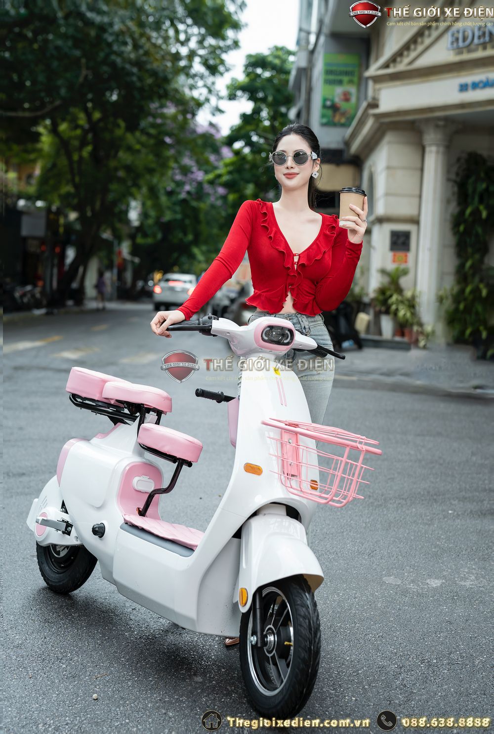 Xe đạp điện đẹp cho nữ Xe đạp điện đẹp cho nữ