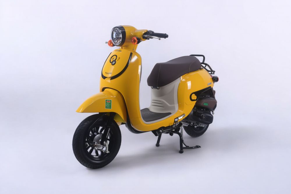 Chiếc Xe Ga 50cc Giorno HSV2 Hyosung Korea Mang Phong Cách Châu Âu Sang Trọng