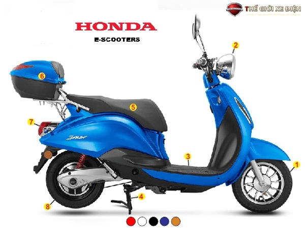Hoài niệm cũ trong không gian sống hiện đại cùng xe máy điện Honda Joker
