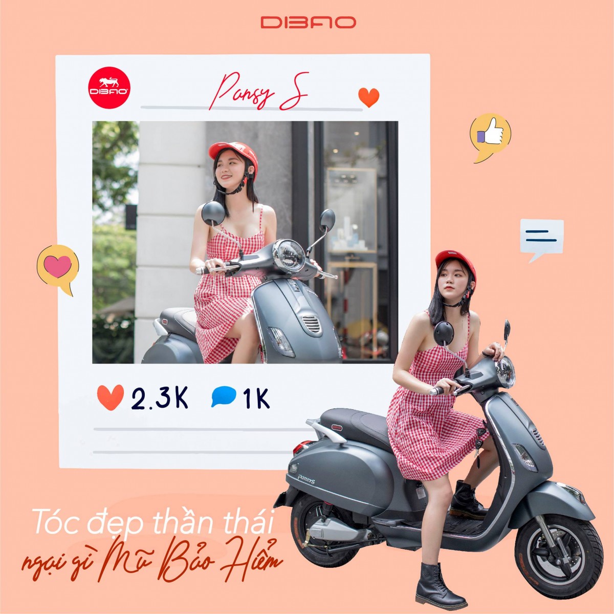 Giữa Hai Phiên Bản Xe Máy Điện Vespa Dibao Pansy SQ Và Pansy S Bạn Nên Chọn Chiếc Xe Nào?