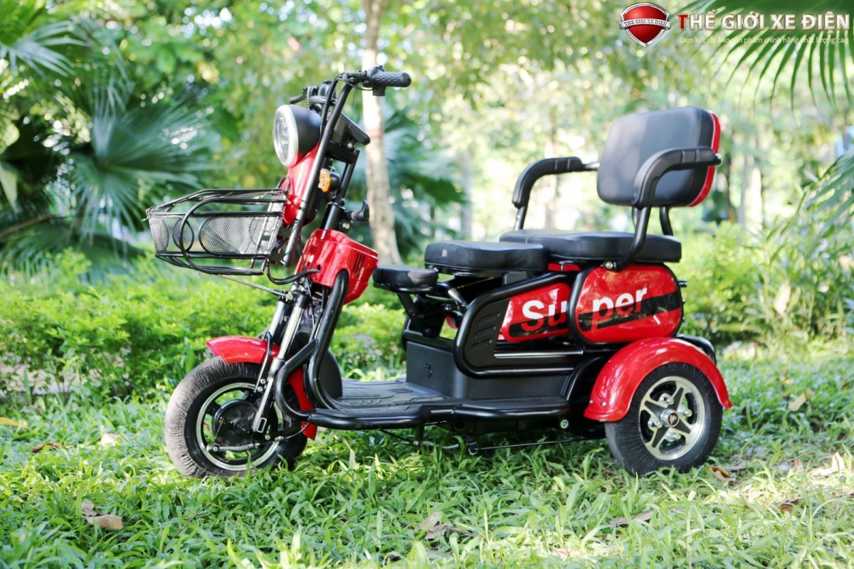 Những Ưu Điểm Của Xe Đạp Điện 3 Bánh Super