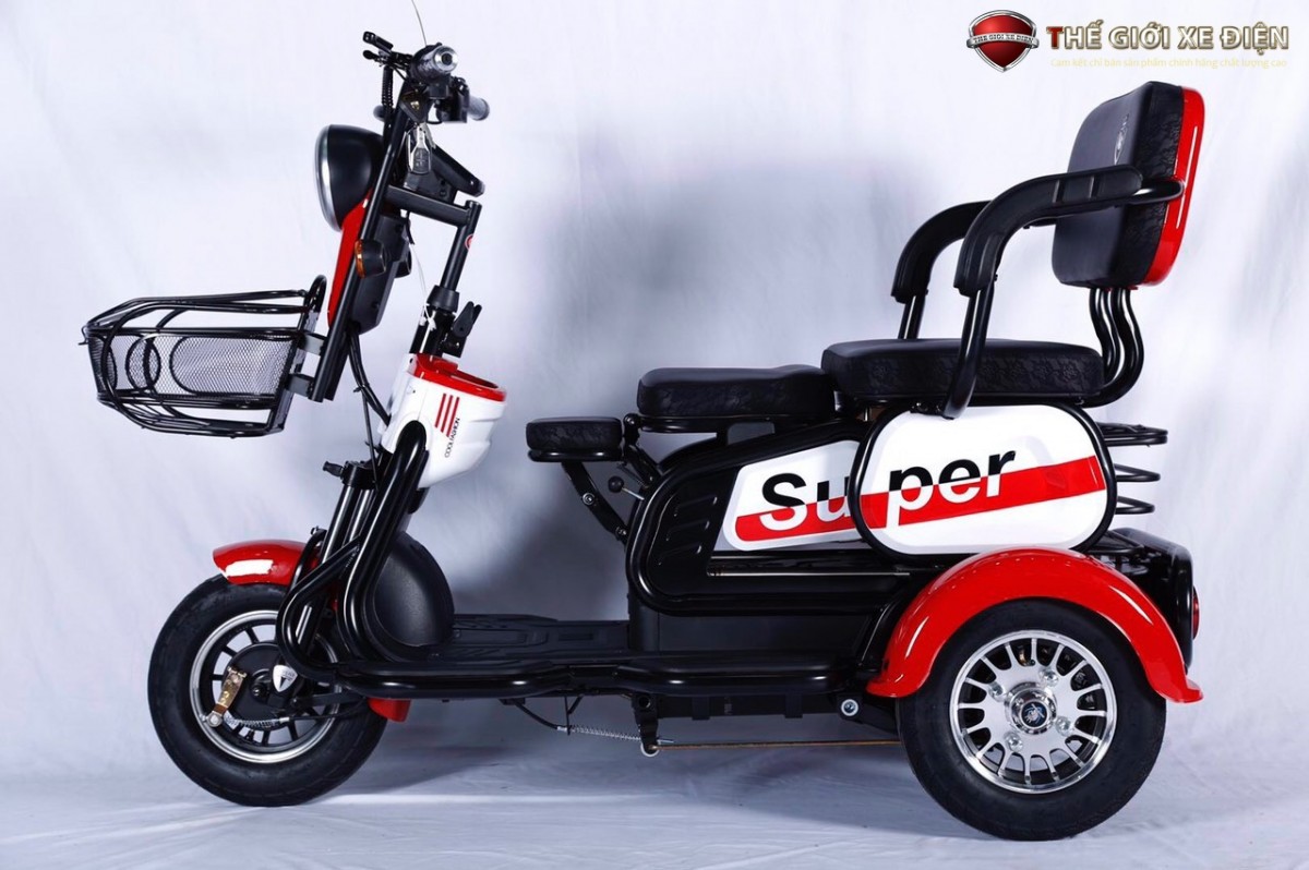 2 Mẫu Xe Đạp Điện 3 Bánh Tiện Dụng Cho Nhiều Người