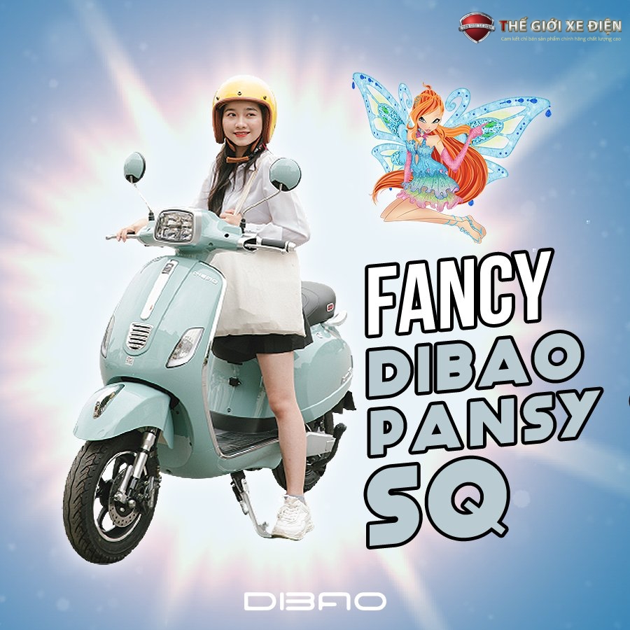 Ra mắt phiên bản xe máy điện Vespa Pansy SQ 2023 đẳng cấp và thời thượng