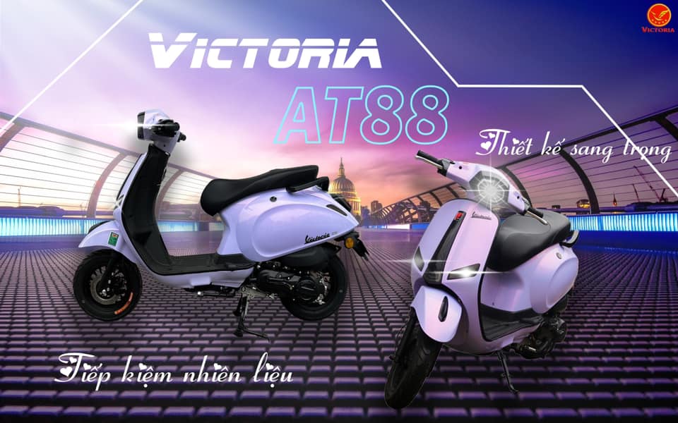 So Sánh Xe Ga 50cc Victoria AT88 Thế Hệ Mới Với Các Xe Khác Trong Cùng Phân Khúc.