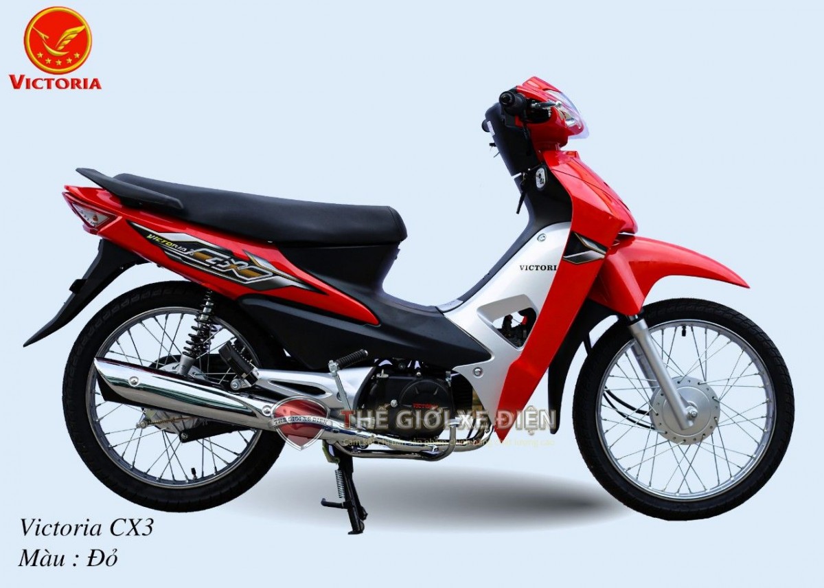 Xe Máy 50cc Wave CX3 Victoria Tiết Kiệm, Bền Bỉ, Thời Trang
