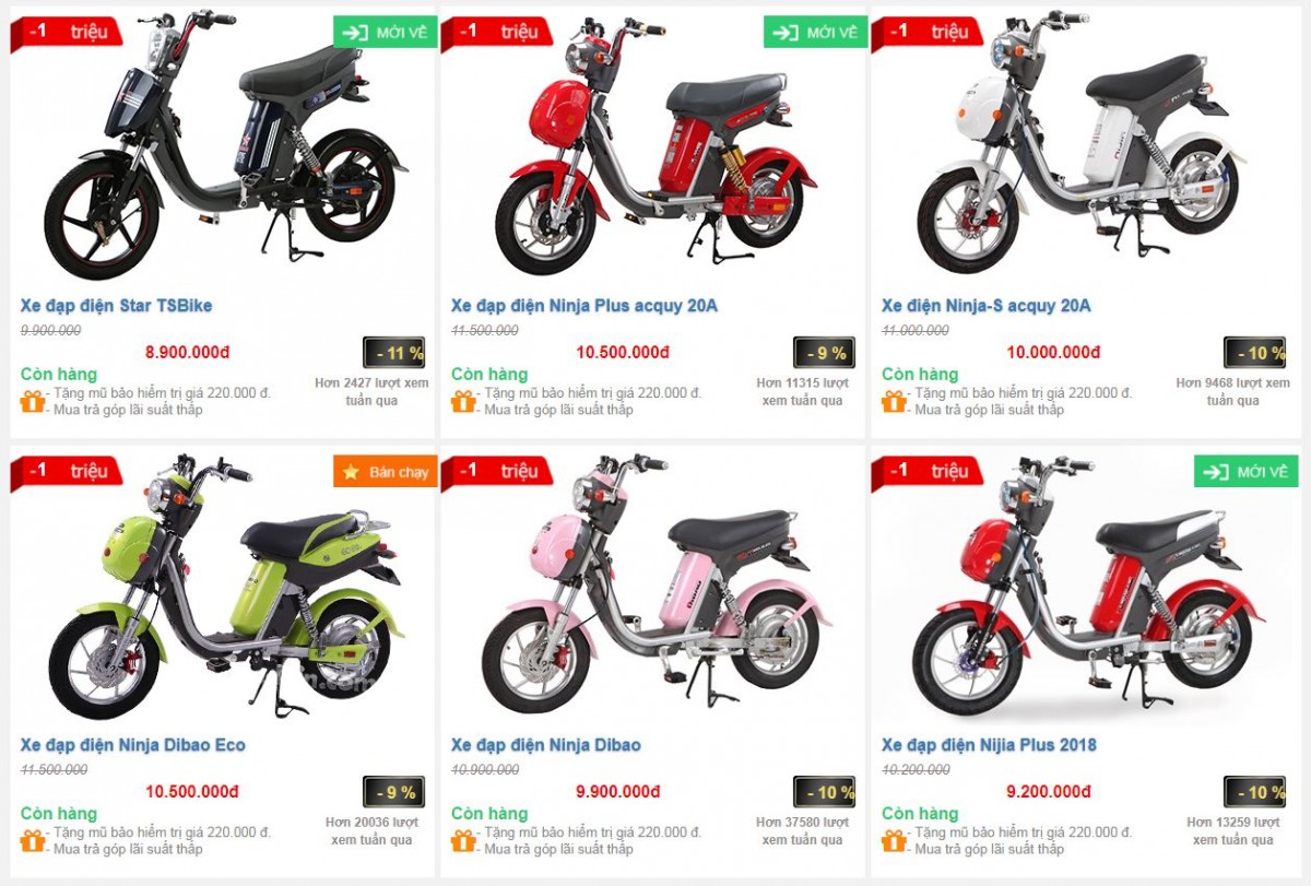 Nên mua xe đạp điện của hãng nào?