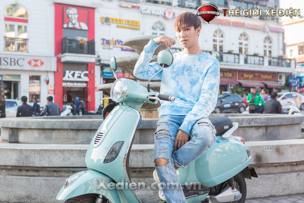 Đẳng cấp “nữ thần” của mẫu xe điện Vespas Dibao năm 2019