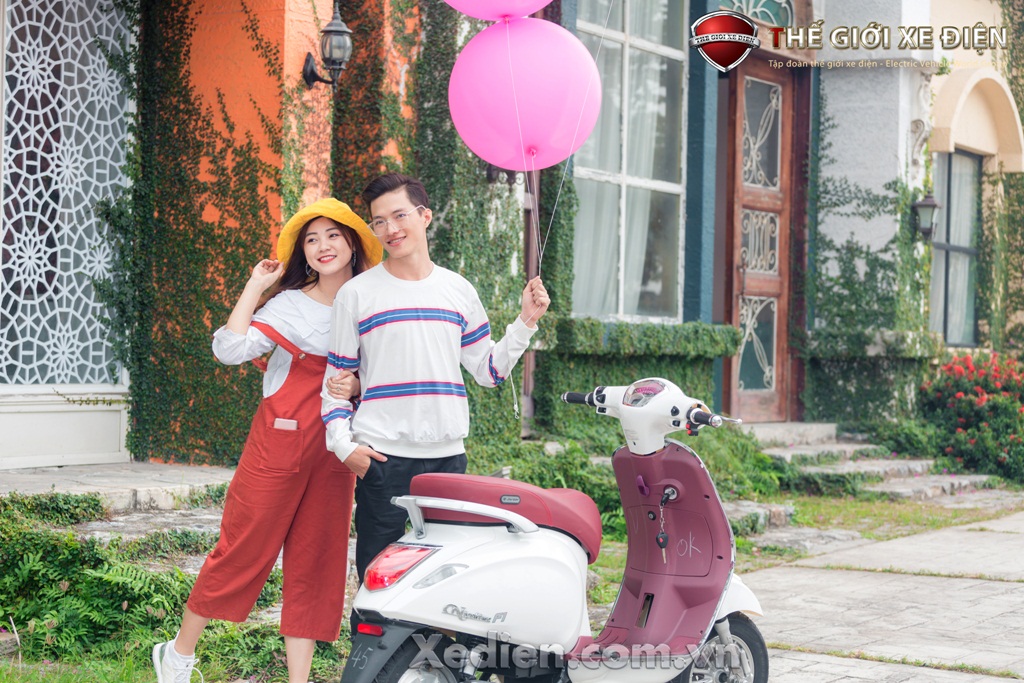 Vespas Nioshima F1 2019 mẫu xe điện nữ tính và hiện đại cùng giá bán hấp dẫn