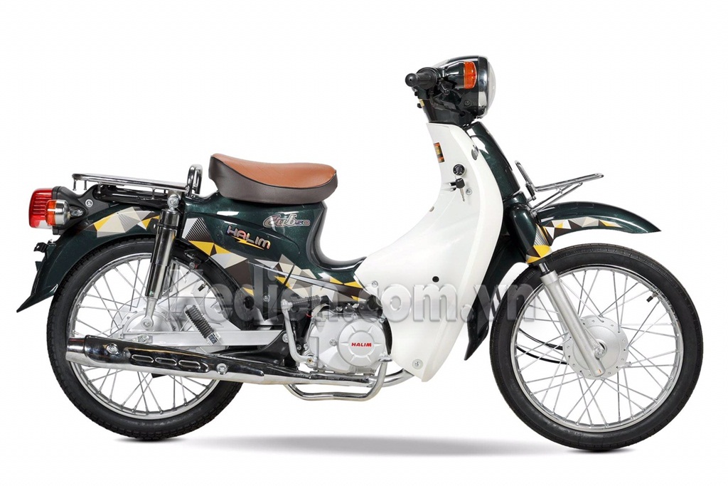 Xe Cub Halim 50cc – sang trọng và lịch lãm (Tặng 100% phí đăng ký biển số, trước bạ + biển số trị giá 1,5 triệu)