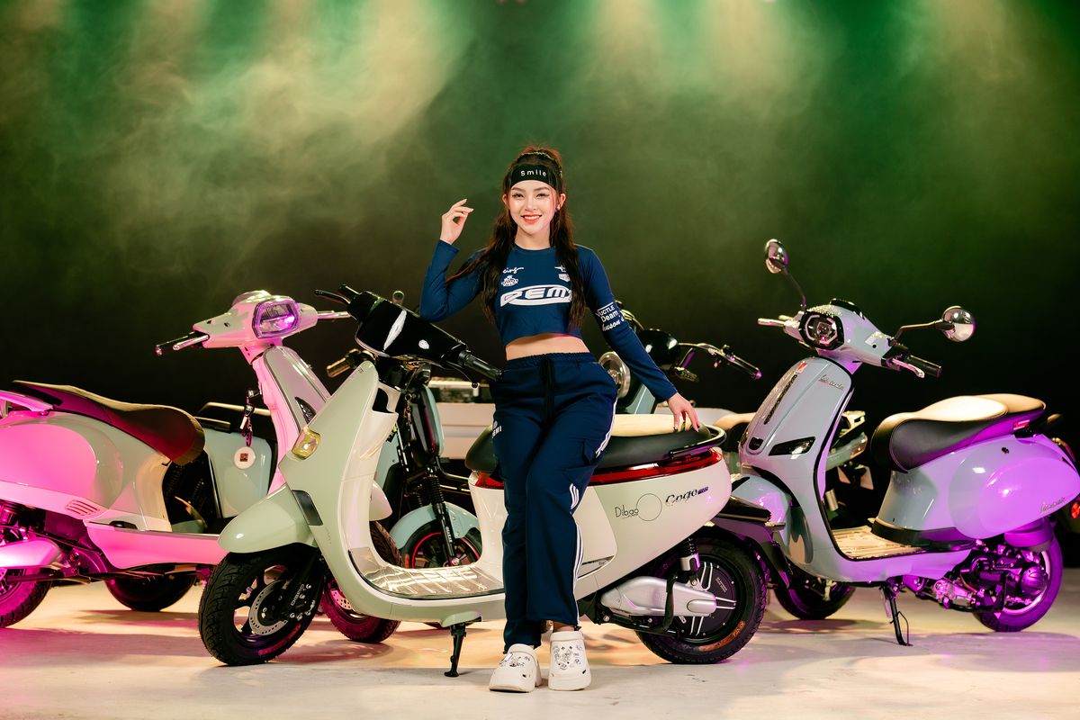 Xe máy điện Dibao GoGo Moon: HIỆN ĐẠI - ĐẲNG CẤP - THỜI TRANG