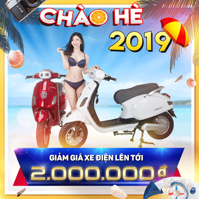 Chào đón mùa hè với chương trình giảm giá xe điện lên đến 2.000.000 vnđ