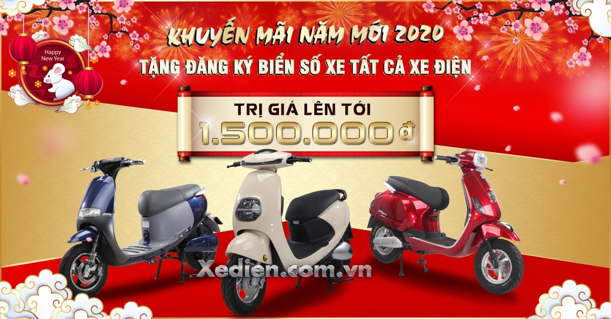 Bảng giá xe điện JVC Eco trong dịp xuân CANH TÝ 2020