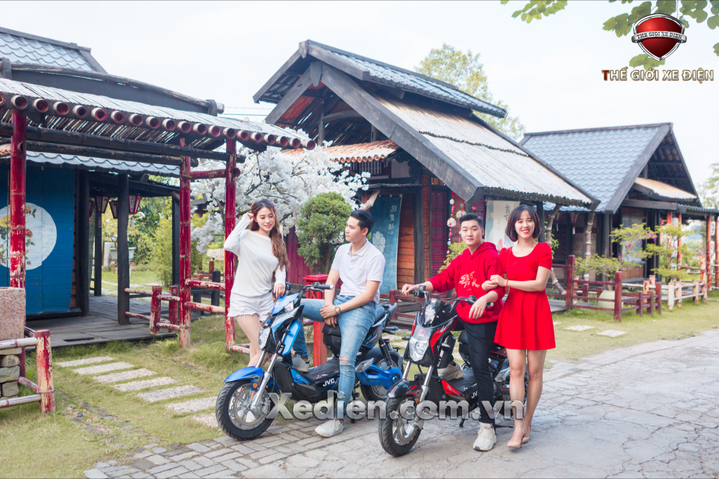 Xe máy điện JVC Xmen F1 2020 cải tiến mạnh mẽ, cá tính dành cho học sinh