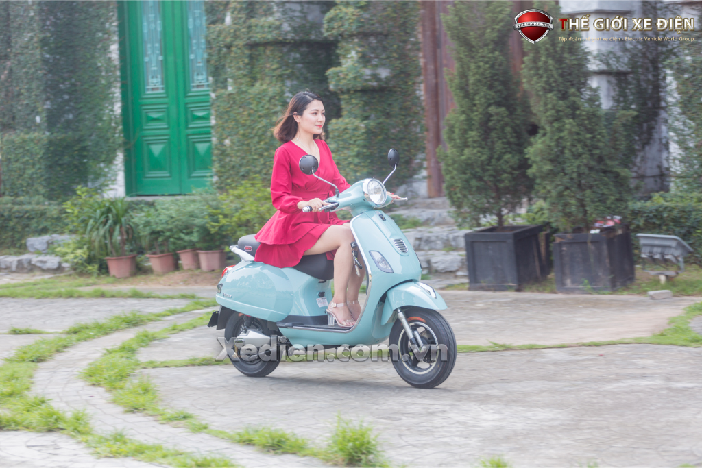 Xe máy điện Vespa Pansy Dibao mẫu xe thịnh hành nhất 2019
