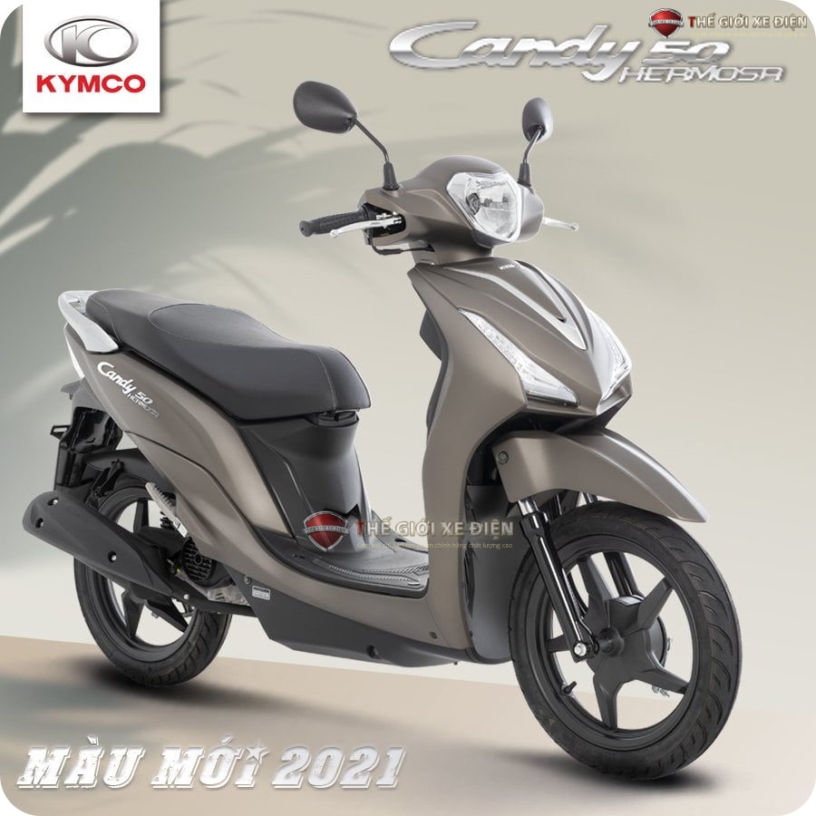 Ưu, nhược điểm của mẫu xe ga 50cc Kymco Candy Hermosa phiên bản sơn nhám