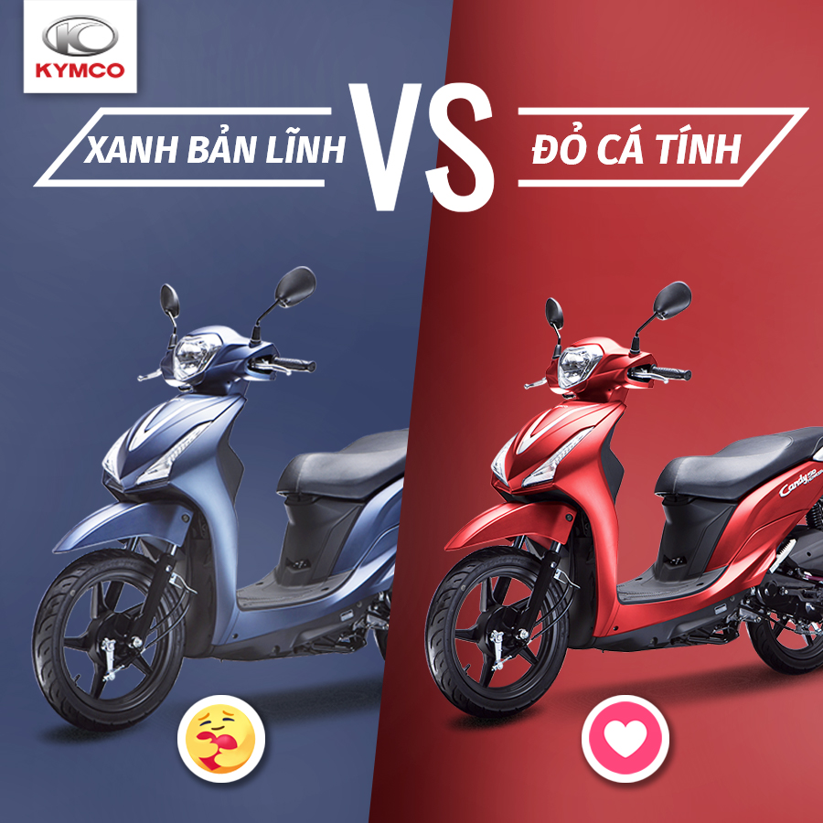 Kymco Candy Hermosa: Chiếc xe ga 50cc hiện đại dành cho các bạn trẻ