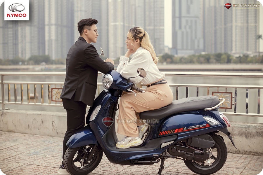 Tìm hiểu thông tin thông số kỹ thuật của xe ga 50cc Kymco Like 